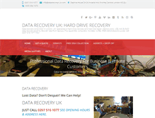 Tablet Screenshot of datarecovery.uk.com