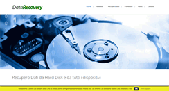 Desktop Screenshot of datarecovery.it