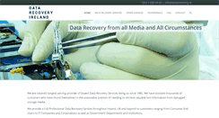 Desktop Screenshot of datarecovery.ie